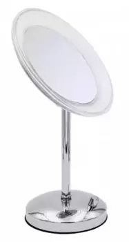 Косметическое зеркало «Ridder» Tiana О3205100 на стол 5х-увеличение хром