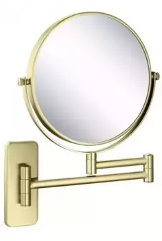 Косметическое зеркало «Schein» 9341BG на стену матовое золото