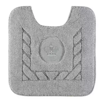 Коврик для туалета «Migliore» 30784 60/60 хлопок серый