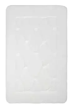 Коврик для ванной «Fixsen» Link FX-5002W 80/50 резина, микрофибра белый