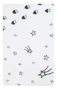 Коврик для ванной «Fixsen» Teddy sky FX-6001S 80/50 полиэстер белый/рисунок