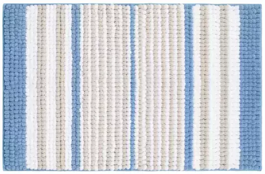 Коврик для ванной «Iddis» Base BC05P58i12 80/50 шенилл голубой