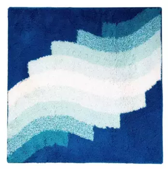 Коврик для ванной «Ridder» Streak 7107803 50/55 акрил синий