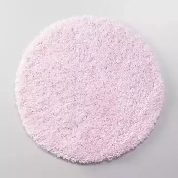 Коврик для ванной «WasserKRAFT» Dill BM-3917 60/60 резина, микрофибра Barely Pink