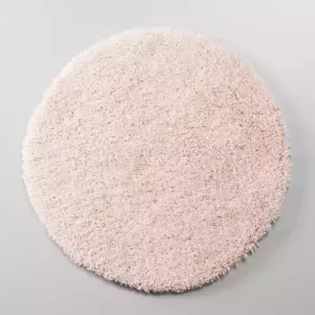 Коврик для ванной «WasserKRAFT» Dill BM-3919 60/60 резина, микрофибра Vanilla Cream