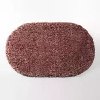 Коврик для ванной «WasserKRAFT» Dill BM-3942 100/60 резина, микрофибра Carob Brown