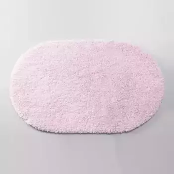 Коврик для ванной «WasserKRAFT» Dill BM-3947 100/60 резина, микрофибра Barely Pink
