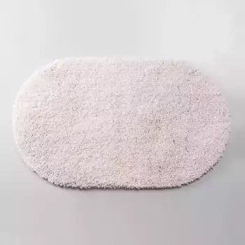 Коврик для ванной «WasserKRAFT» Dill BM-3950 100/60 резина, микрофибра Pastel Parchment