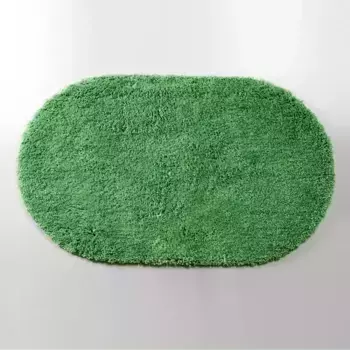 Коврик для ванной «WasserKRAFT» Dill BM-3953 100/60 резина, микрофибра Medium Green