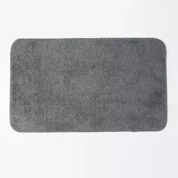 Коврик для ванной «WasserKRAFT» Vils BM-1061 75/45 резина, микрофибра Dark Shadow