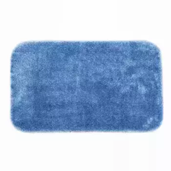 Коврик для ванной «WasserKRAFT» Wern BM-2503 90/57 латекс, полиамид Dark Blue
