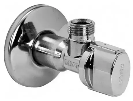 Кран шаровой бытовой «Arco» NOV06 1/2"-1/2" НР-НР хром
