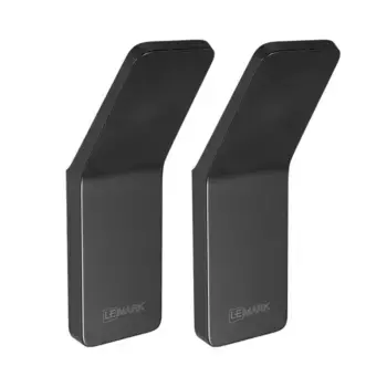 Крючки «Lemark» Smooth Line 9712002 на стену чёрный матовый