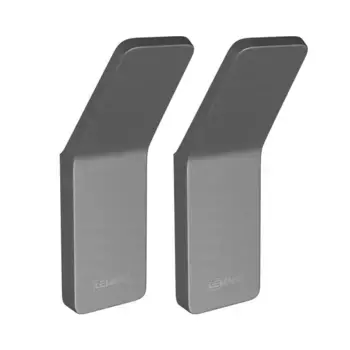 Крючки «Lemark» Smooth Line 9716003 на стену графит