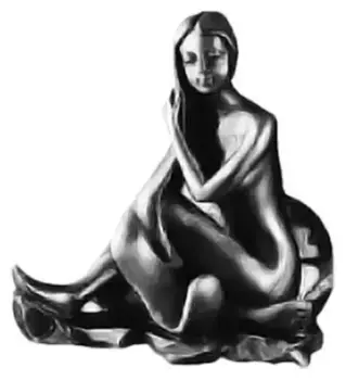 Крючок «Art&Max» Juno AM-B-0712-T на стену серебро