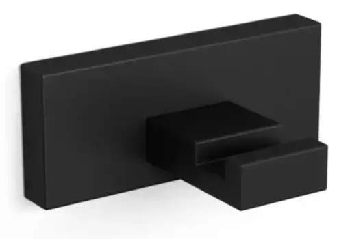 Крючок «Langberger» Alster 10931A-BP на стену чёрный матовый