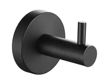 Крючок «Rainbowl» 2227-8BP на стену чёрный