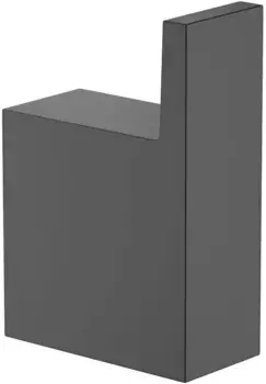 Крючок «Timo» Petruma 15211/03 на стену чёрный матовый