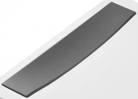 Крышка слива «Jacob Delafon» Flight Neus 80 см мягкий антрацит