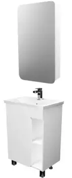Мебель для ванной «1Marka» Nuvo 60 белая