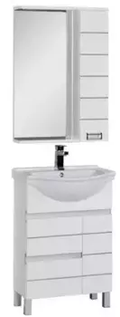 Мебель для ванной «Aquanet» Доминика 60 белая