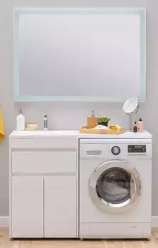 Мебель для ванной «Aquanet» Токио 120 белая левая/правая