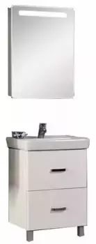 Мебель для ванной «Aquaton» Америна 60 Н белая