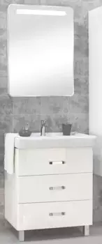 Мебель для ванной «Aquaton» Америна 70 М белая