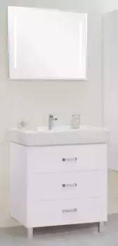 Мебель для ванной «Aquaton» Америна 80 М белая