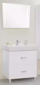 Мебель для ванной «Aquaton» Америна 80 Н белая
