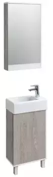 Мебель для ванной «Aquaton» Эмма 46 дуб навара/белая