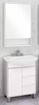 Мебель для ванной «Aquaton» Рико 65 белый/ясень фабрик