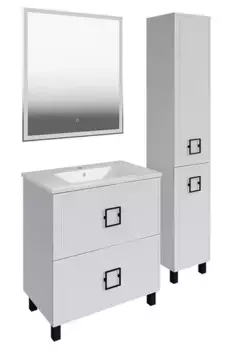 Мебель для ванной «ASB-Mebel» Санта 80 белая