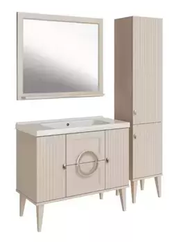 Мебель для ванной «ASB-Woodline» Федерика 100 тирамису софт