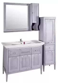 Мебель для ванной «ASB-Woodline» Гранда 105 Grigio