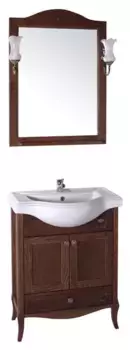 Мебель для ванной «ASB-Woodline» Салерно 65 антикварный орех