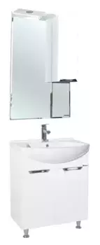 Мебель для ванной «Bellezza» Альфа 55 белая