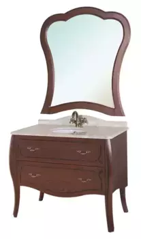 Мебель для ванной «Bellezza» Грация Люкс 90 вишня