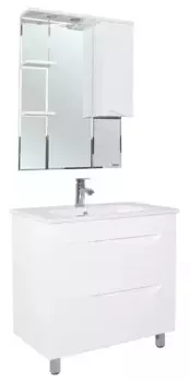 Мебель для ванной «Bellezza» Эйфория 85 белая