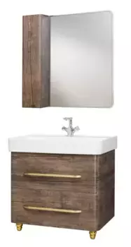 Мебель для ванной «Bellezza» Олимпия 80 орех