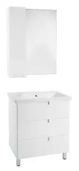Мебель для ванной «Bellezza» Пегас 80 белая