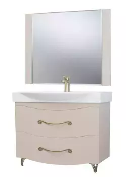 Мебель для ванной «Bellezza» Сесилия 105 капучино