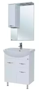 Мебель для ванной «Bellezza» Стелла 65 Н с 1 ящиком белая