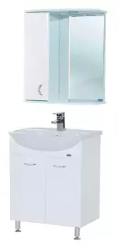 Мебель для ванной «Bellezza» Уют 60 Н белая