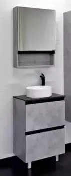 Мебель для ванной «Comforty» Эдинбург 60-Н бетон светлый