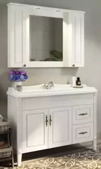Мебель для ванной «Comforty» Палермо 120 белая