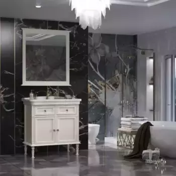 Мебель для ванной из массива «Opadiris» Кантара 85 слоновая кость