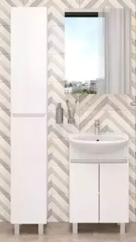 Мебель для ванной «Onika» Милтон 55 белая