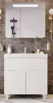 Мебель для ванной «Onika» Стрим 80.12 белая