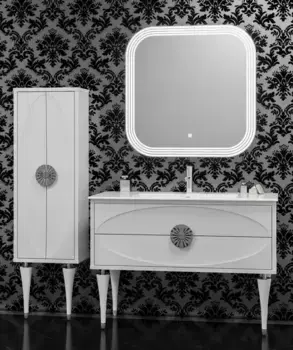 Мебель для ванной «Opadiris» Ибица 120 белый/хром